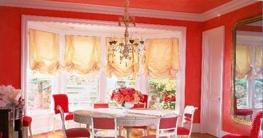 Comedores color coral - Colores en Casa