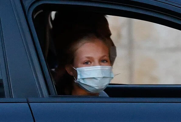 King Felipe, Queen Letizia, Crown Princess Leonor and Infanta Sofia  arrived in Palma de Mallorca for 2020 summer holiday