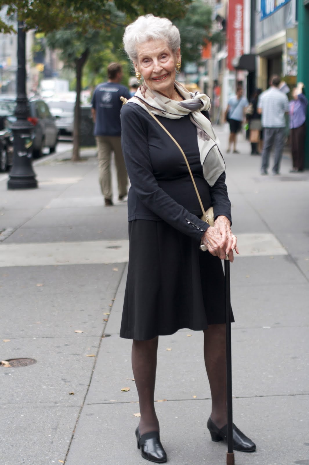 Advanced Style Profile of a 100 Year Old Lady - Fashion Site