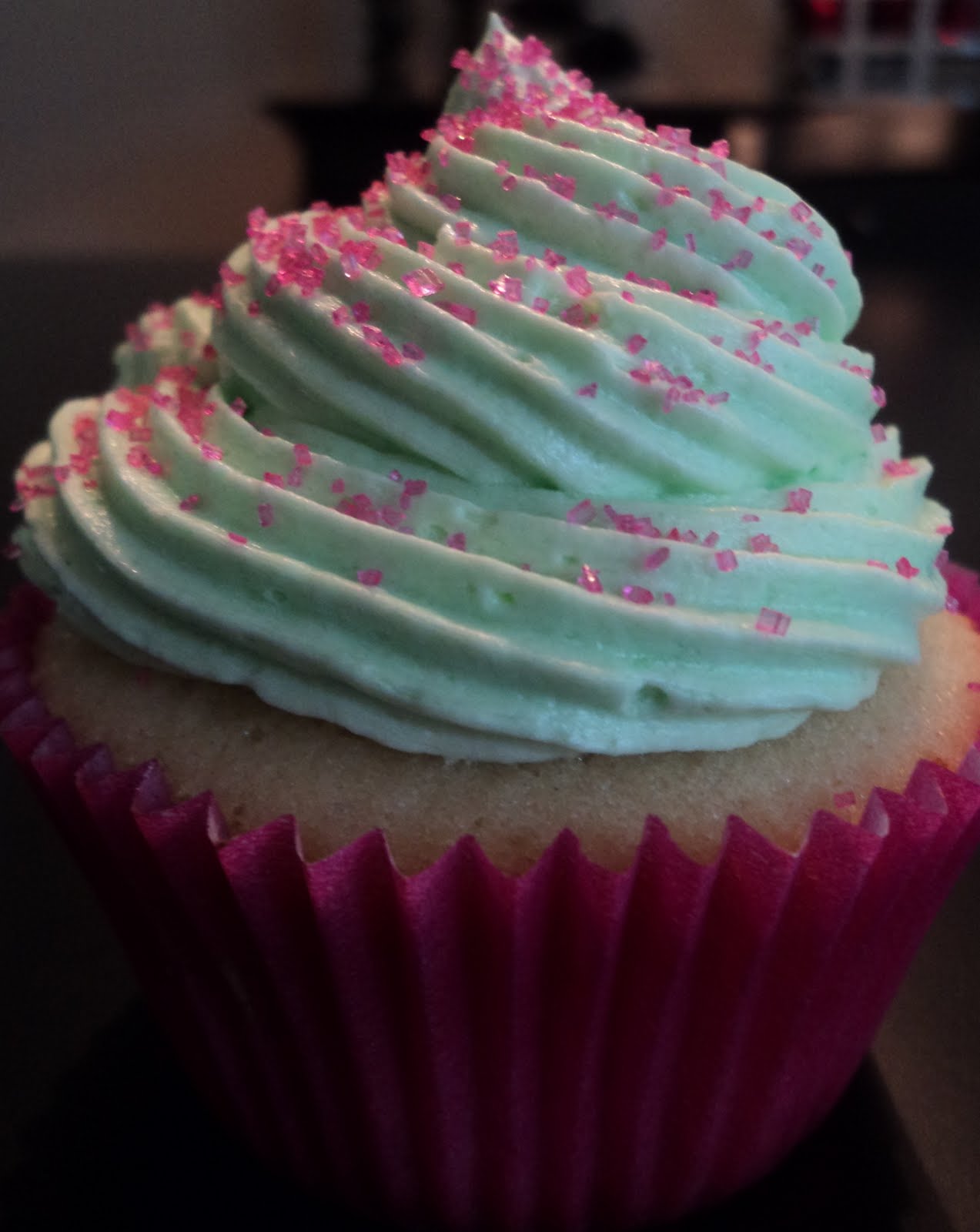 Pretty Pleasing...with Sugar on Top Sweet Candy Cupcakes