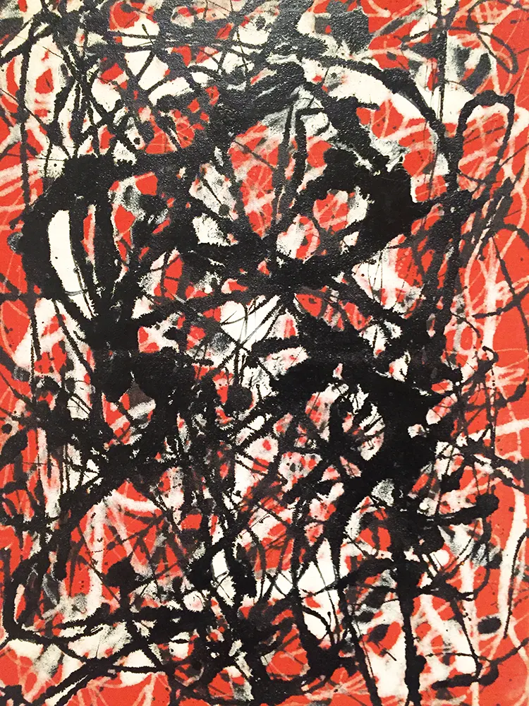 Jackson Pollock exhibition at MOMA, NYC - travel blog