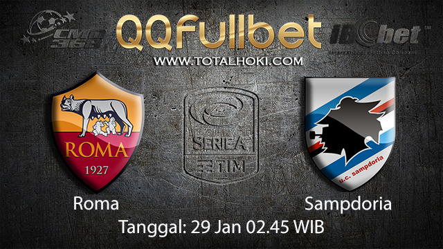 PREDIKSIBOLA - PREDIKSI TARUHAN BOLA ROMA VS SAMPDORIA 29 JANUARI 2018 (SERIE A)