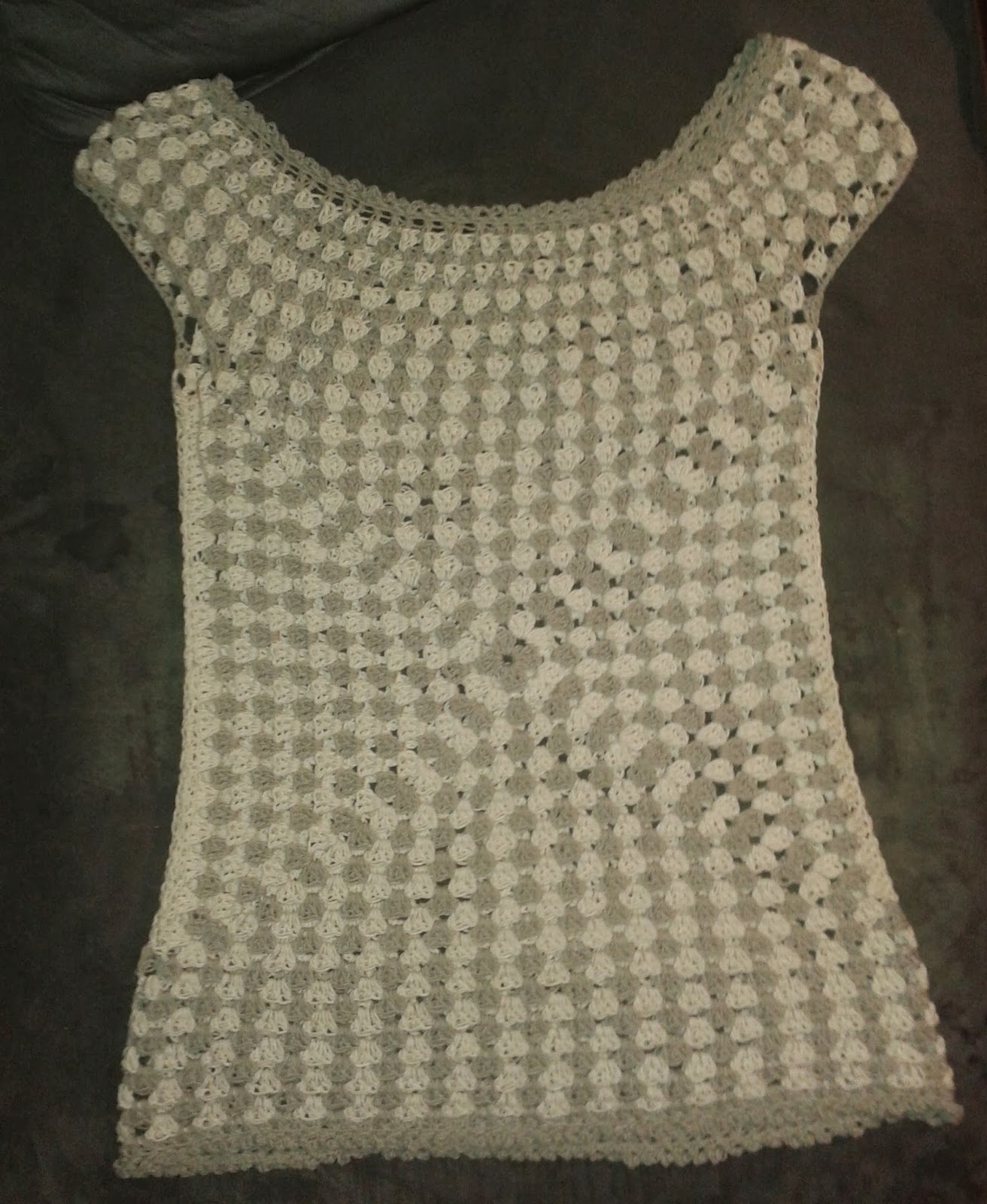 G-Squared Boat Neck Top Free Crochet Pattern