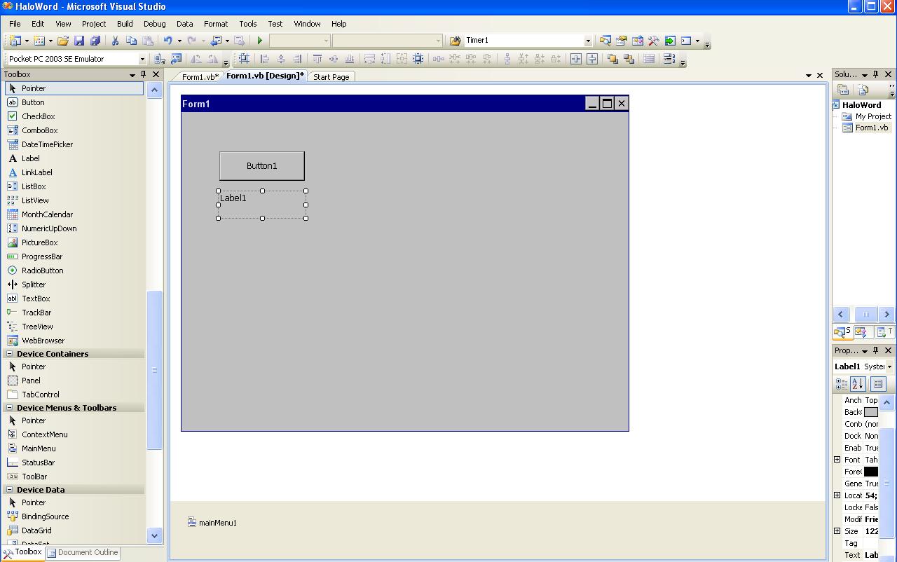 mobiledevjans Programujeme pre WinCe Net 6.0 vo Visual Studiu 2008