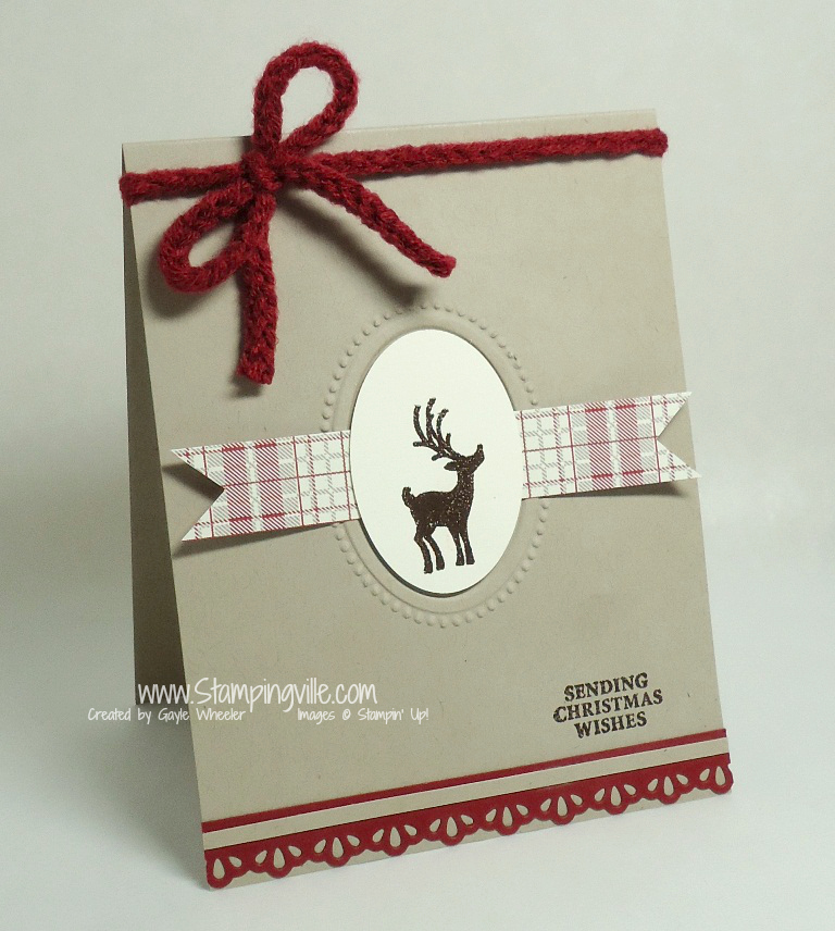 Stampingville: Christmas Wishes Card