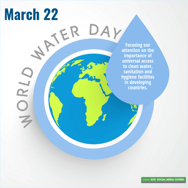 Scg Social Media Covers Banners World Water Day March 22