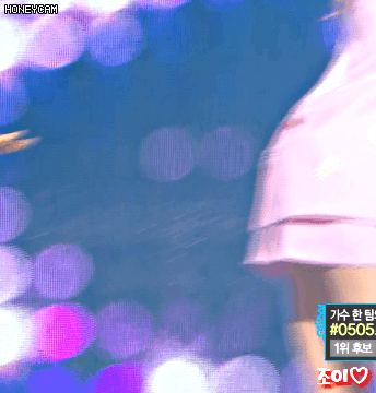 오늘자 음악중심 EXID 정화.gif | 인스티즈