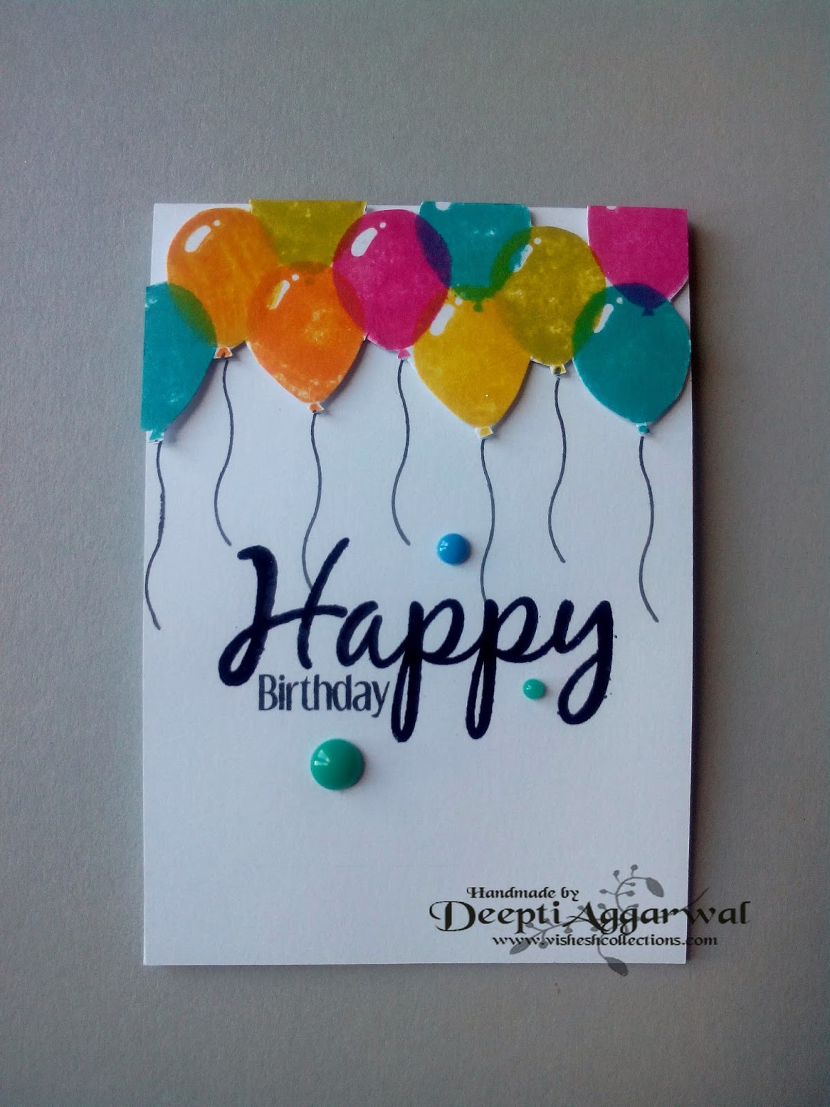 Vishesh Collections Handmade by Deepti Birthday Balloons...