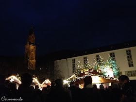 Heidelberg Universitätslatz Weihnachtsmarkt alemania