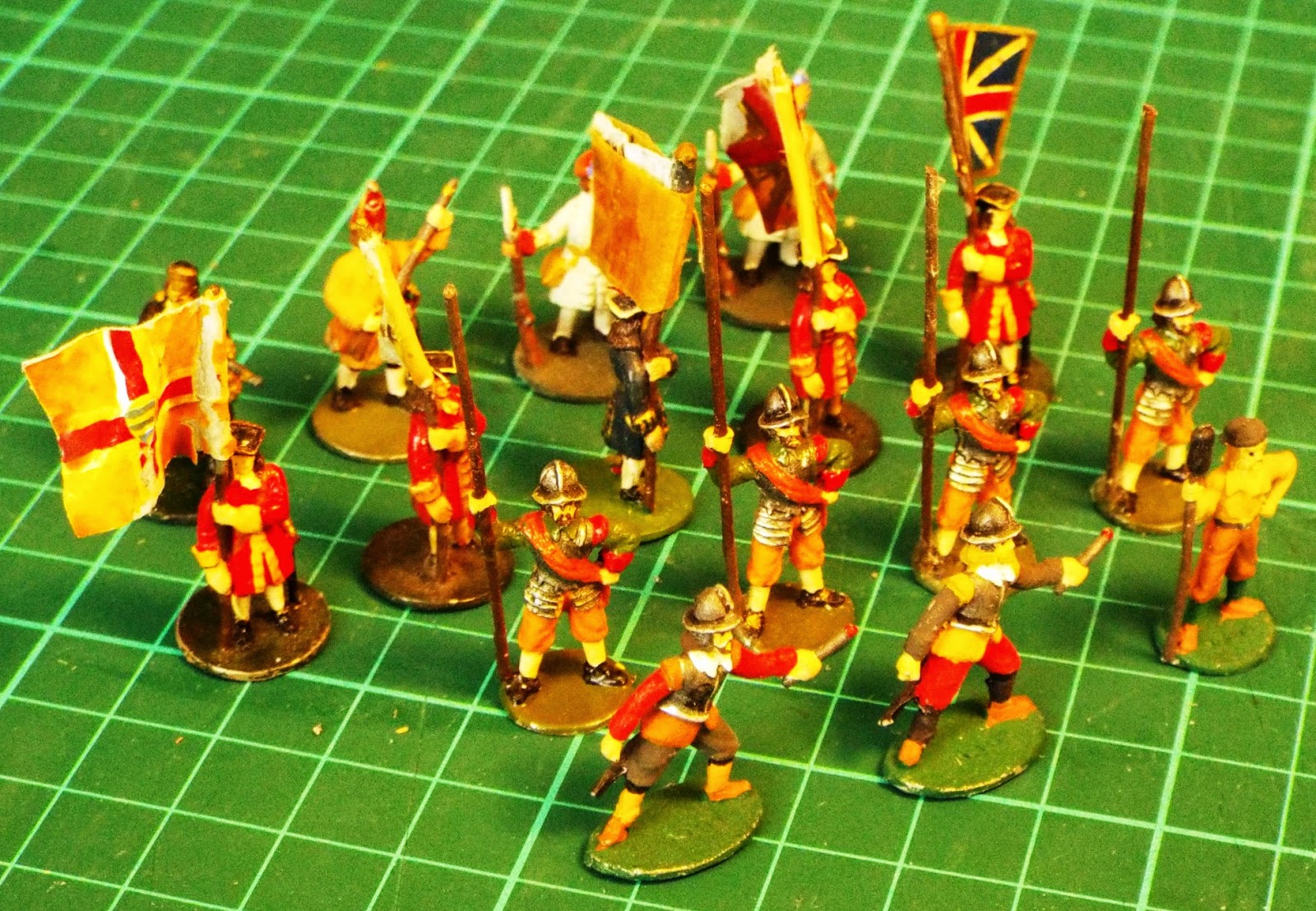 painting civil war figures