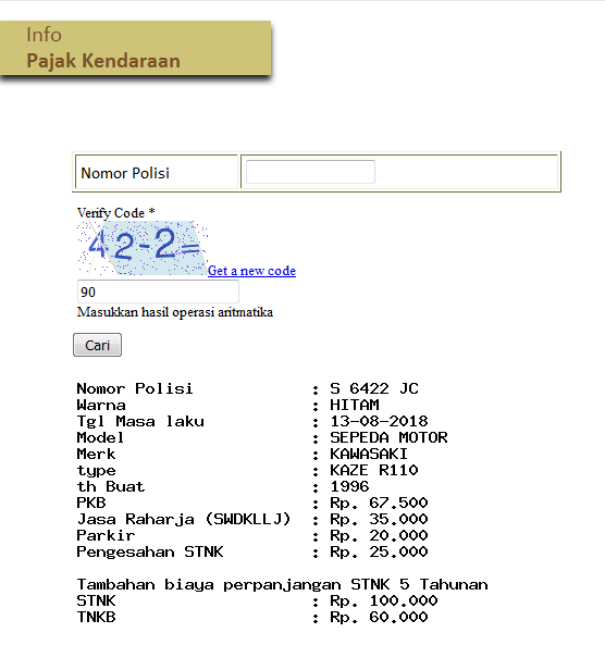 Alphaz 19 Situs Cek Pajak Kendaraan Di Jawa Timur