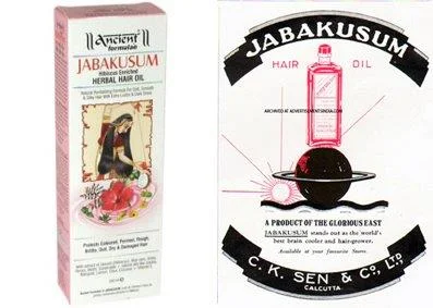 Lush Jabakusum Hair Oil Design Illustration