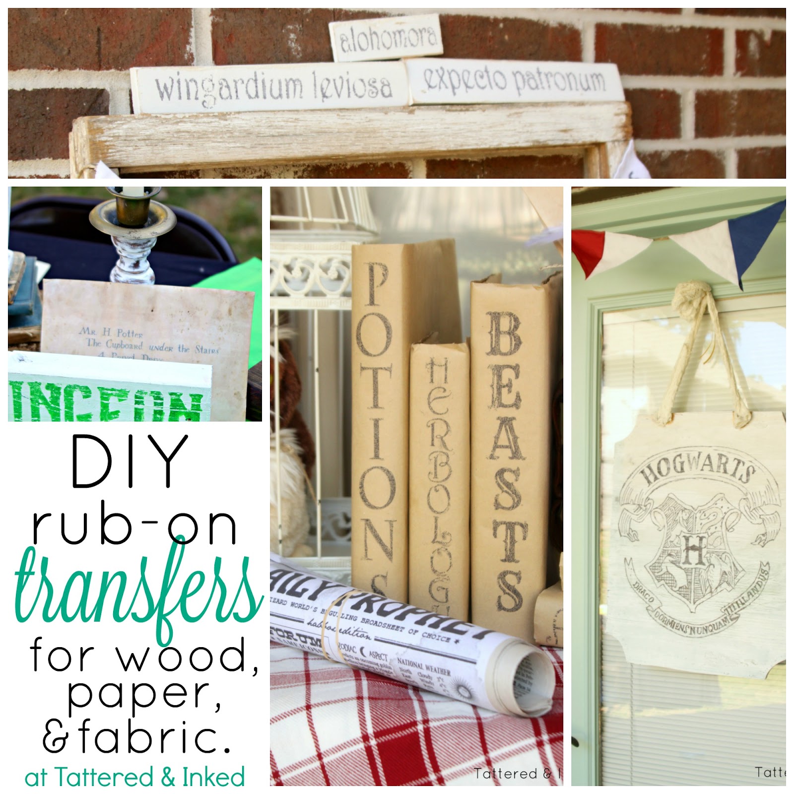 Stacks and Flats and All the Pretty Things: DIY Rub-on Transfers for  Wood, Paper & Fabric