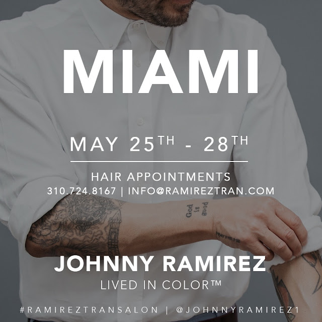 best colorist in miami, best hair colorist miami, color correction miami, Johnny Ramirez. Ramirez Tran Salon.  Loreal Professional, Lived in color, Lived in Blonde 