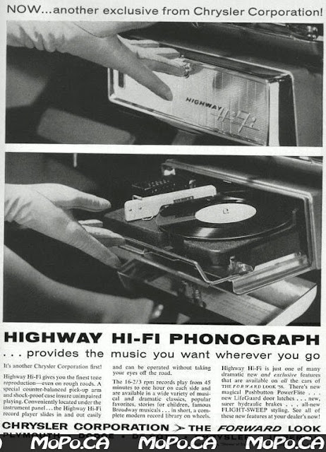 Chrysler car record player #3