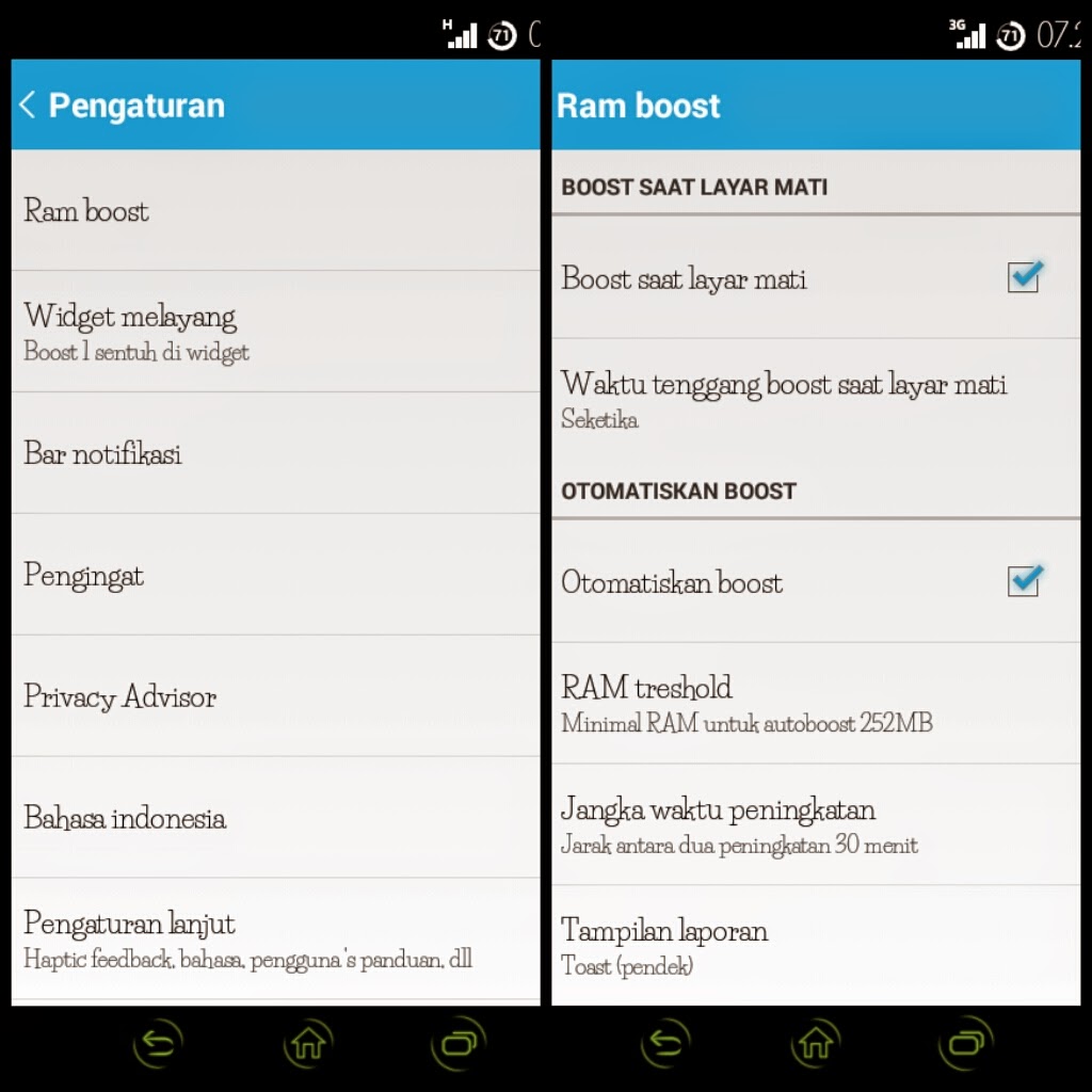 Smart Booster Melegakan RAM Otomatis (Dunia Android)