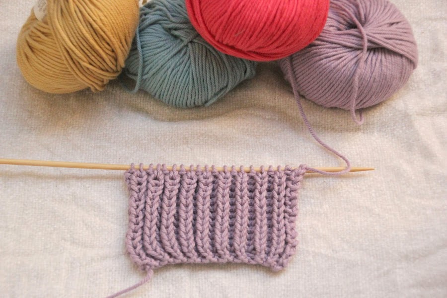 Punto inglés Curso APRENDER A TEJER CON DOS AGUJAS 