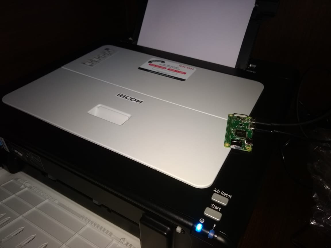 raspberry pi print server
