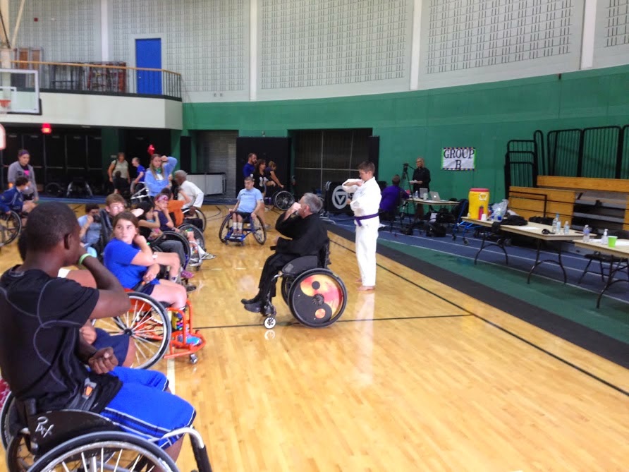 Central Michigan Karate Club Wheelchair and Adaptive Martial Arts at GVSU