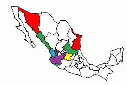 Mexican states visited