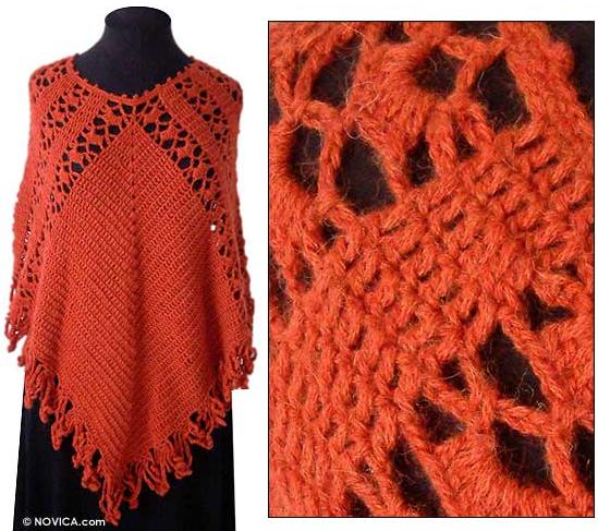 Free Knitting Pattern For Poncho – Catalog of Patterns
