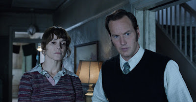 Frances O'Connor and Patrick Wilson in The Conjuring 2