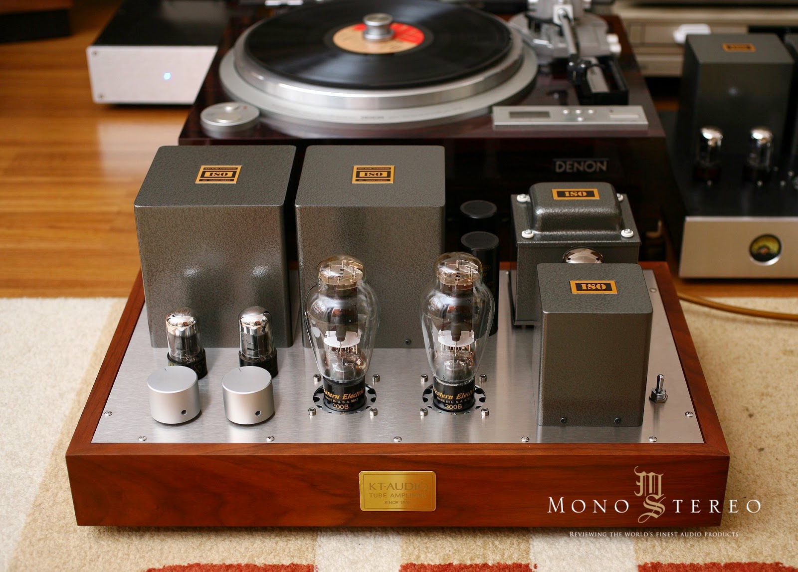 KTAudio 300B Western Electric amplifier