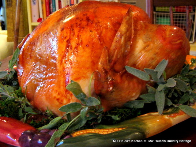 Roasted Turkey at Miz Helen's Country Cottage