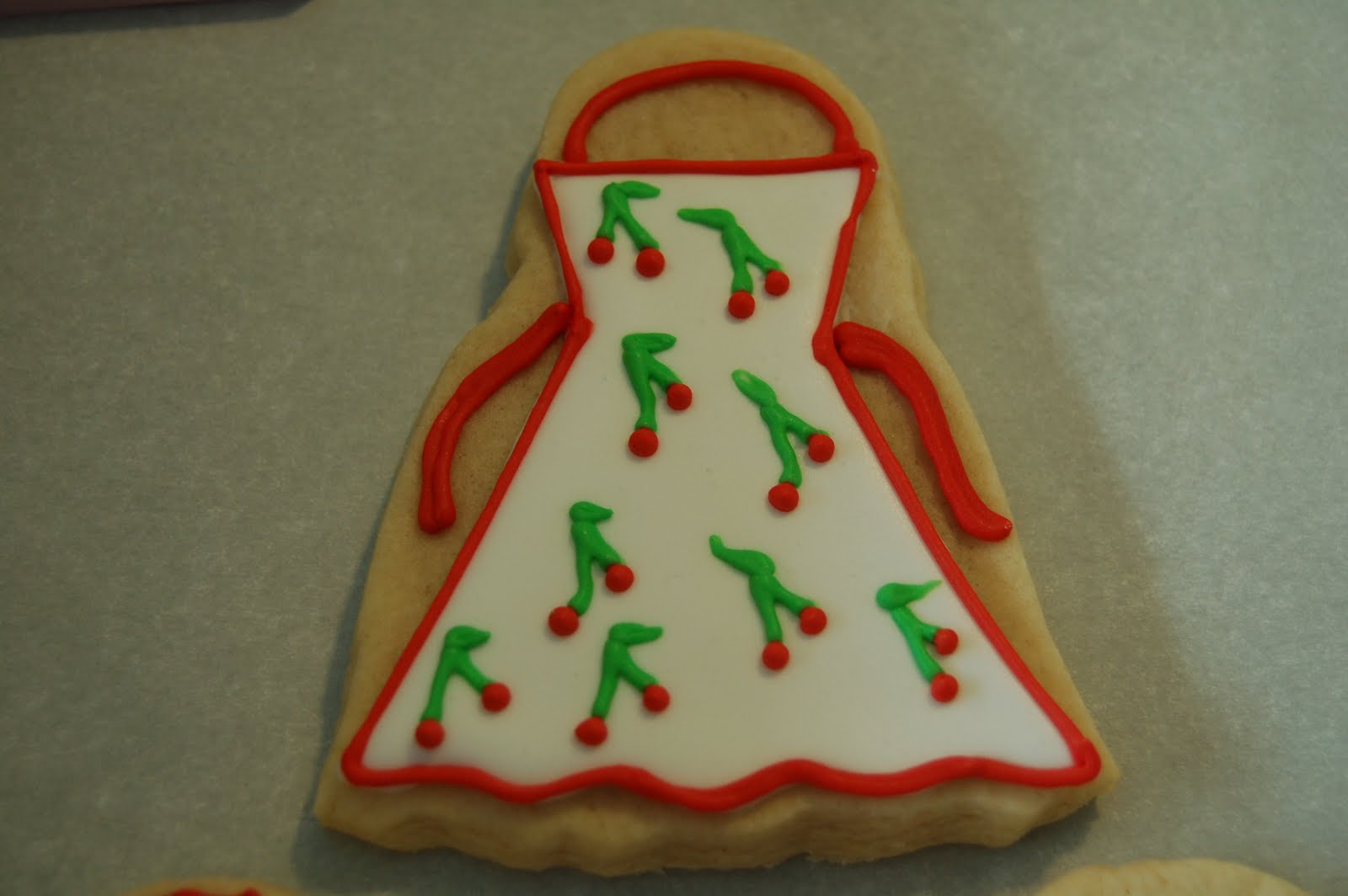 Sugar Chic Cookie Boutique Apron cookies