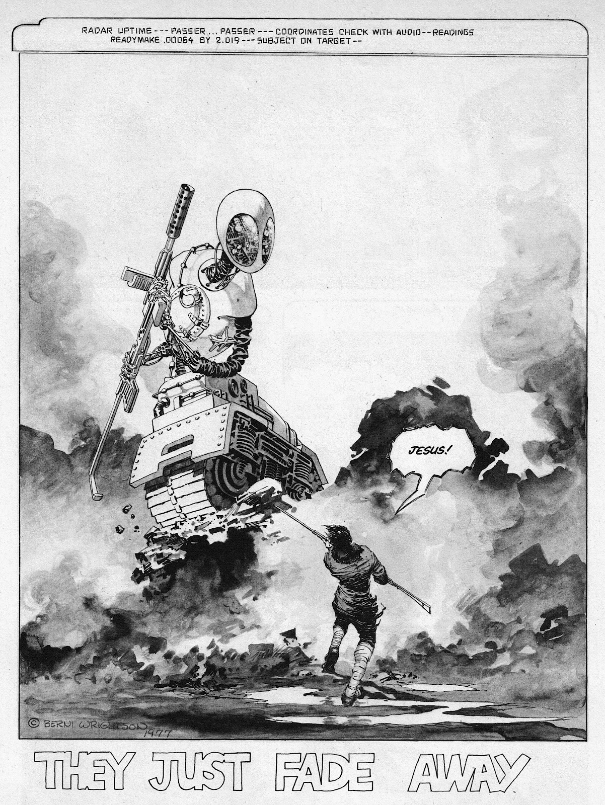 Cap'n's Comics Absolutely Incredible Comics by Berni Wrightson