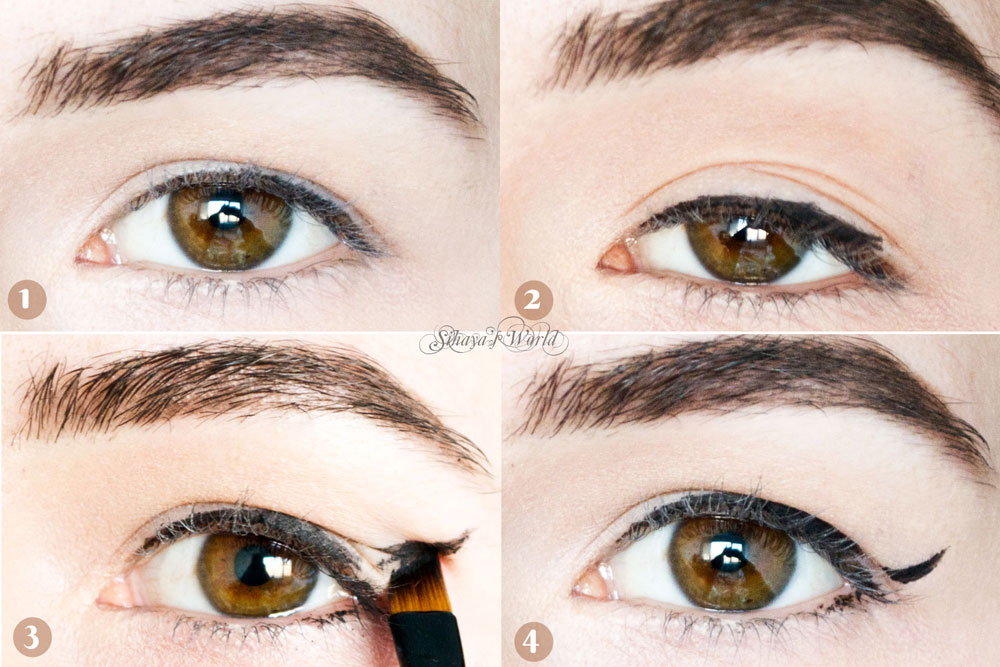 hooded eyes eyeliner tutorial