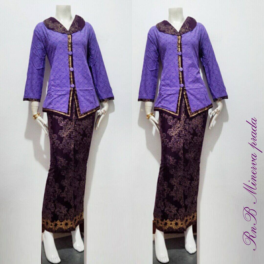  Baju  Batik Wnita Setelan Minerva Prodo Batik Bagoes Solo