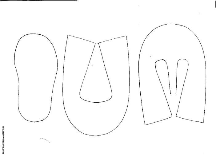 Eu Amo Artesanato Sapatinho de criança com passo a passo e molde