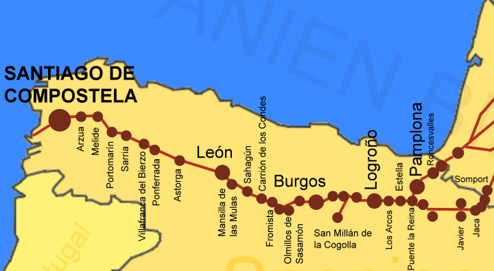 GALICIA : CAMINO DE SANTIAGO (El camino Francés) GALICIA : CAMINO DE SANTIAGO (El camino Francés)