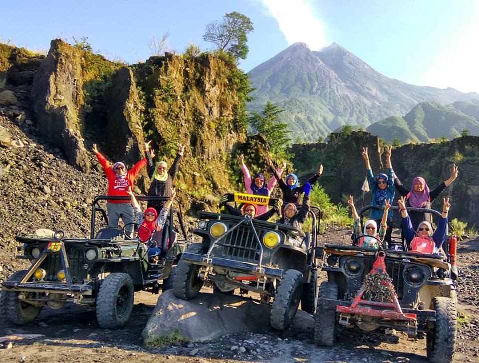 eXplore Wisata Jogja, Wisata Jeep Lava Tour Merapi