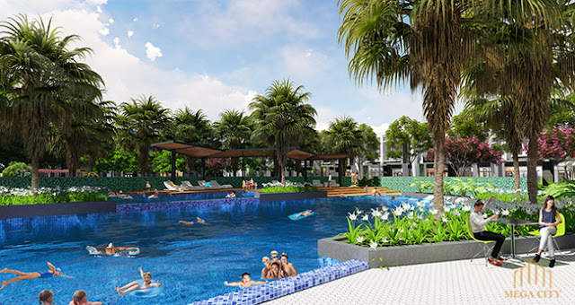 Công viên trung tâm Đất nền Mega city