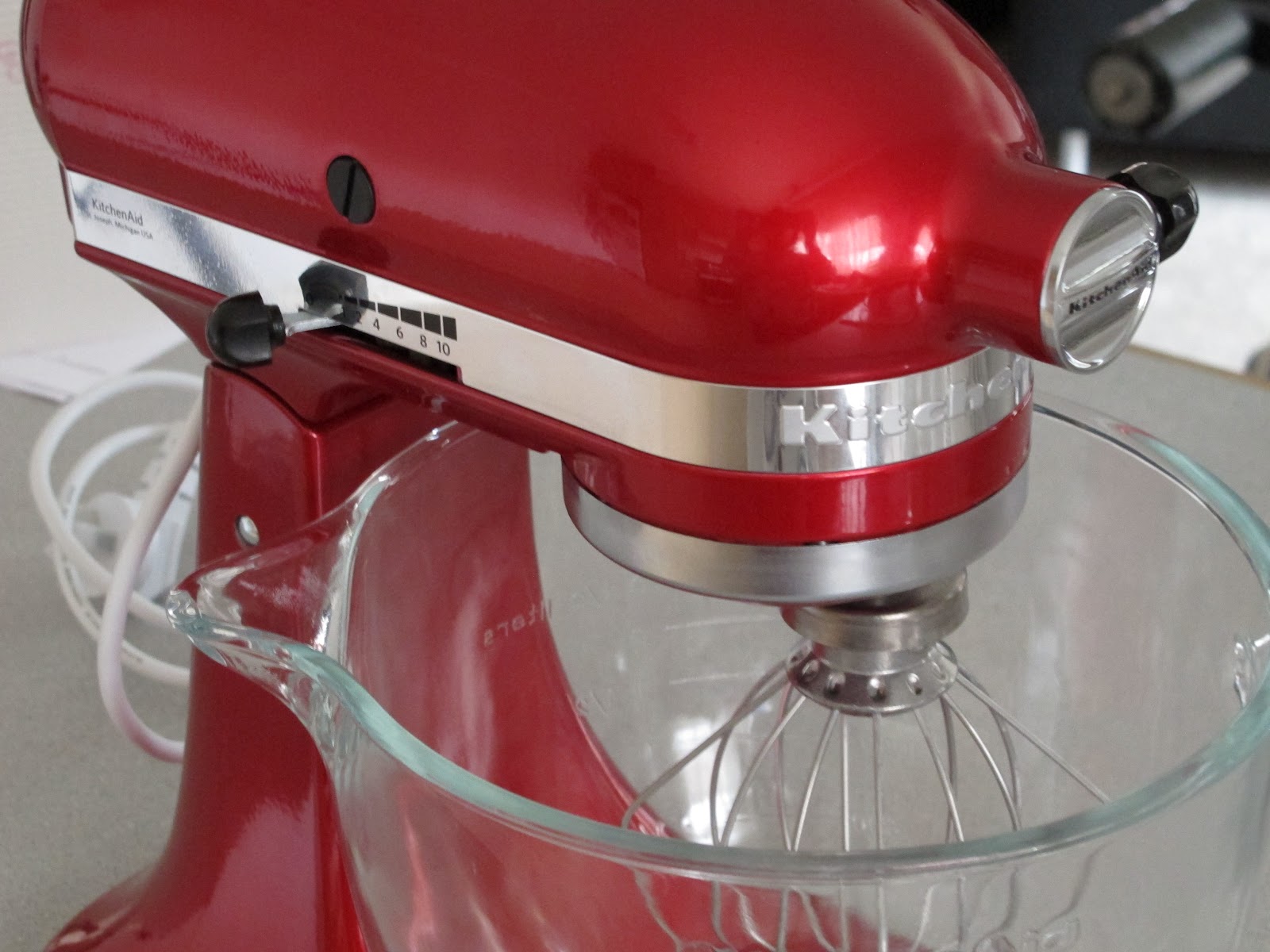 jojo's crafty love Candy Apple Red Kitchenaid Platinum Collection