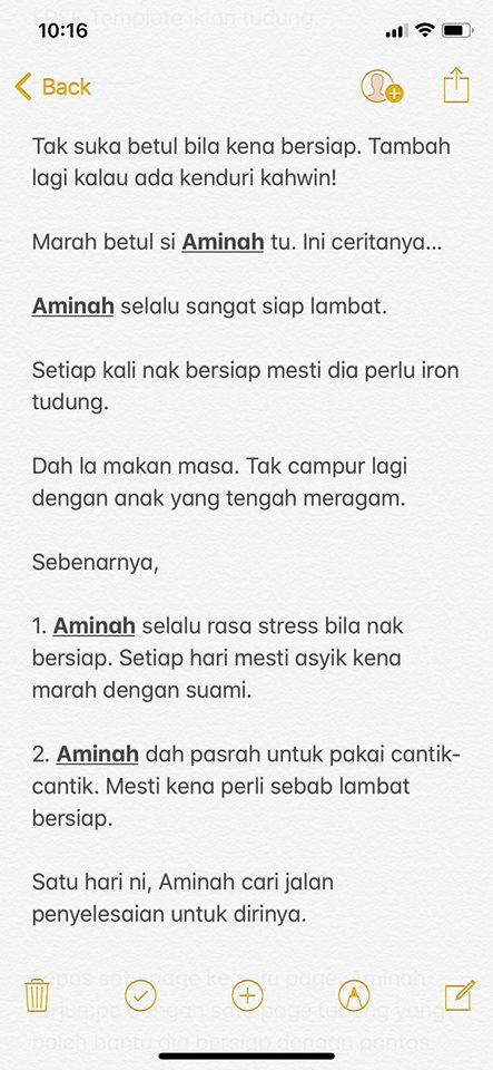 Template Percuma Iklan Tudung