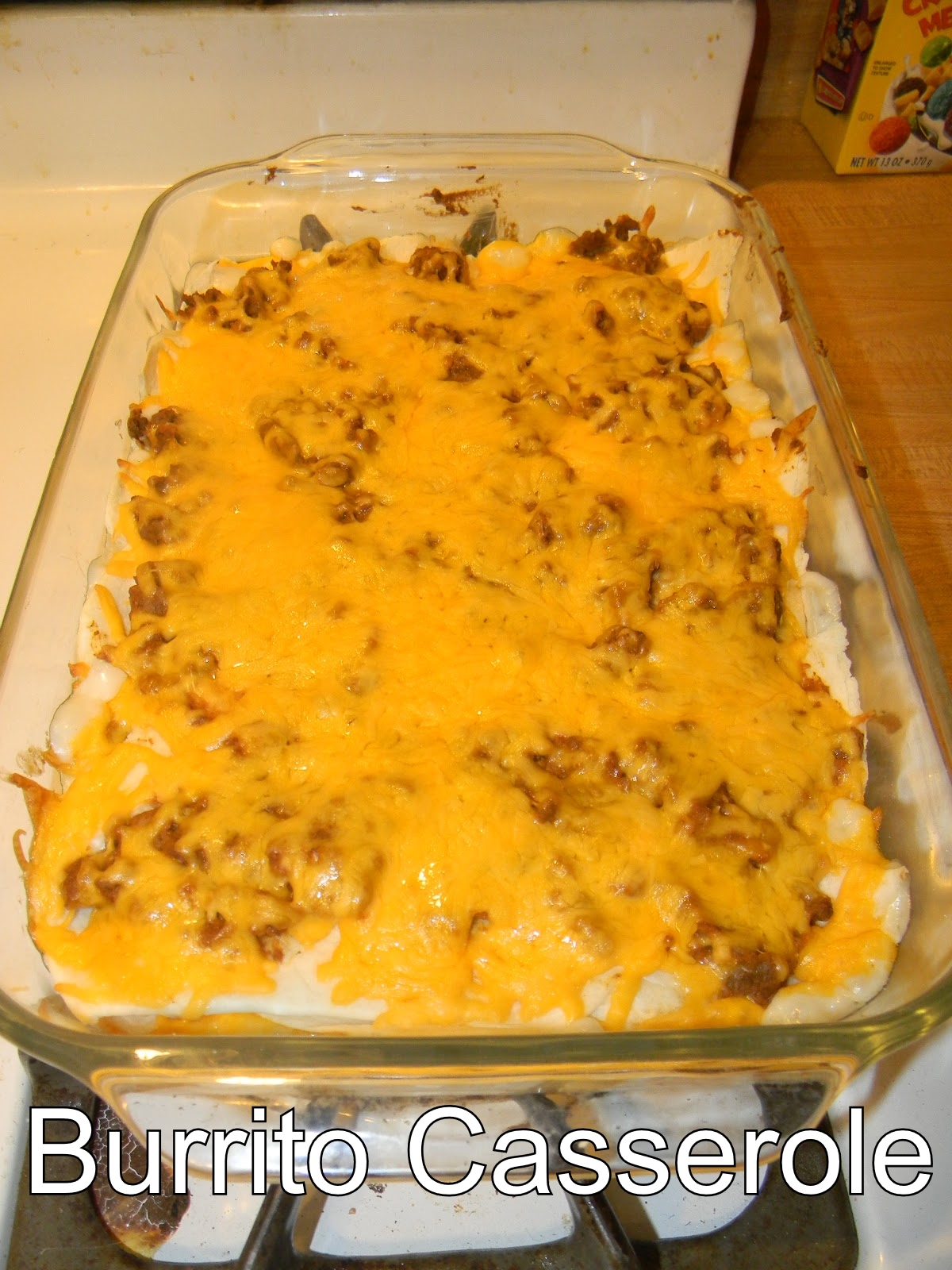 Growing to Four Burrito Casserole