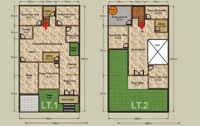 Desain Rumah Minimalis 2 Lantai Luas Tanah 150 M2 - Foto 