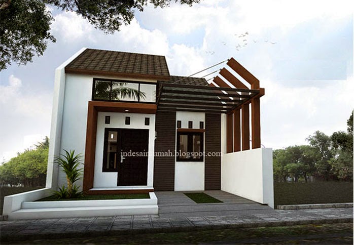 dekorasi luar untuk type rumah 36