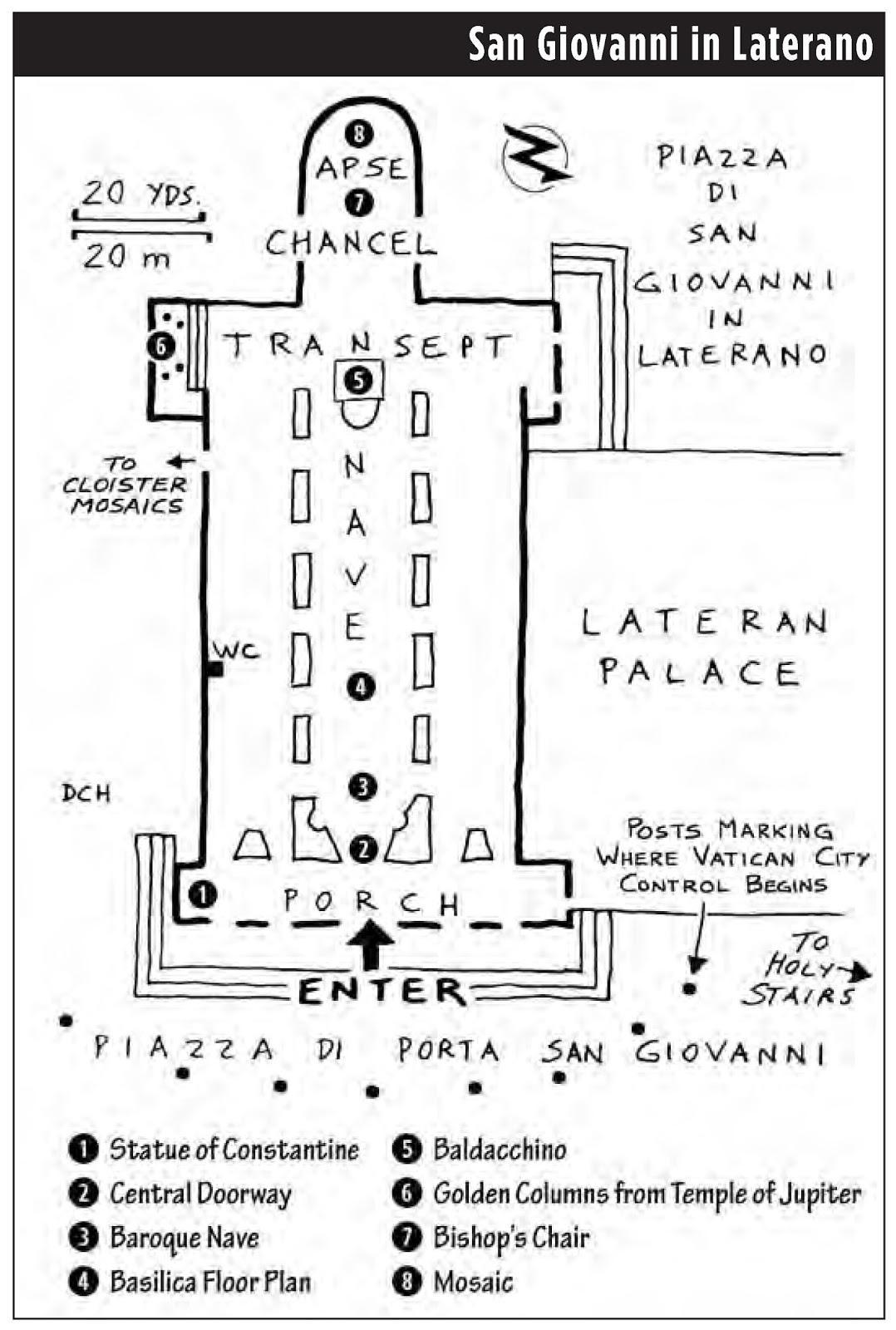 拉 特 朗 圣 若 望 大殿 - 3 天人絮語: 羅馬16 --第二天-- 二)拉特朗大殿
