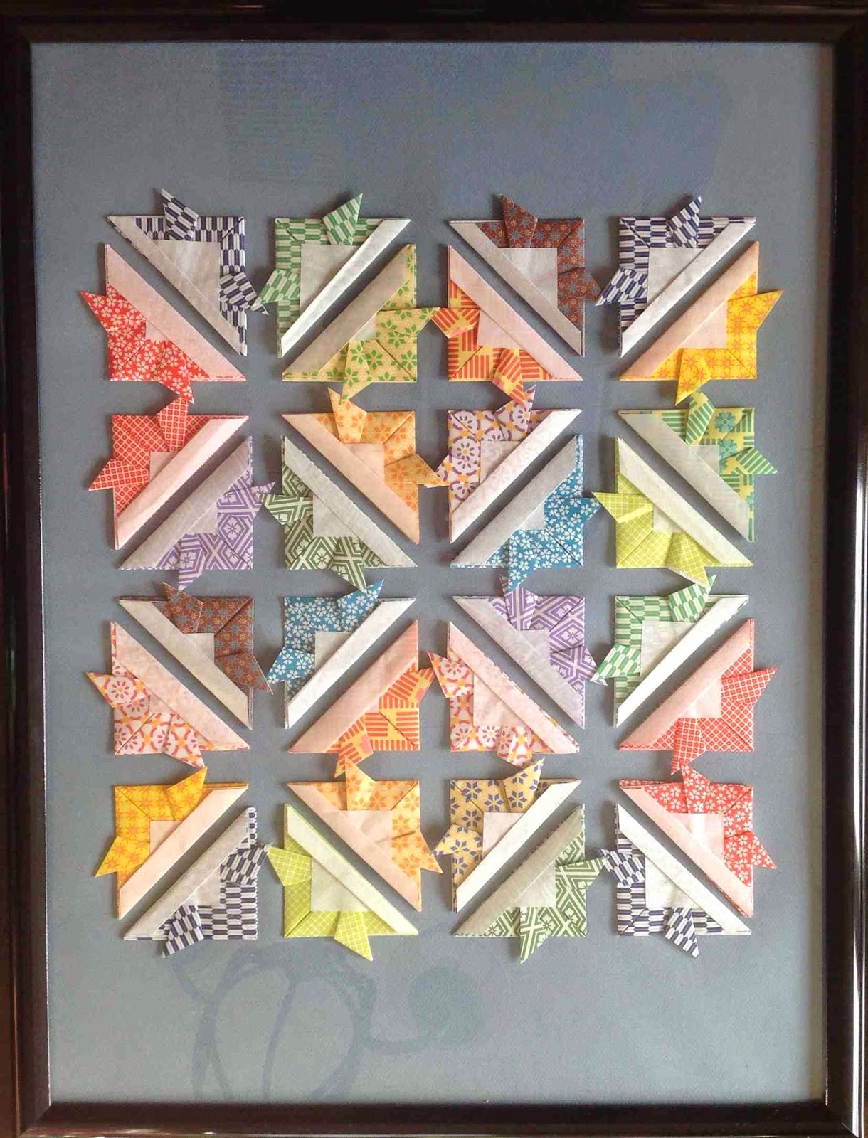 Create Art With Mrs. P! Make a quilt in an eveningA PAPER ORIGAMI