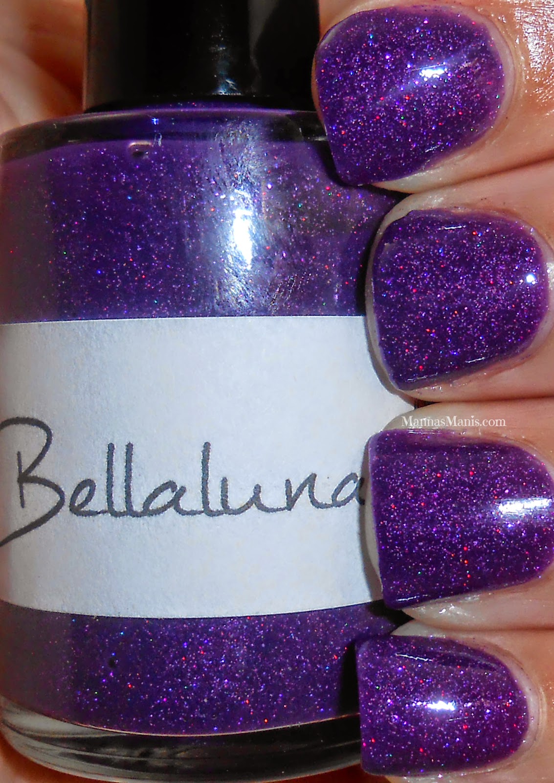 Bellaluna Sugar Plum Fairy, a deep purple nail polish