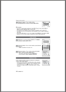 One page from Czech Panasonic DMC-G1 manual