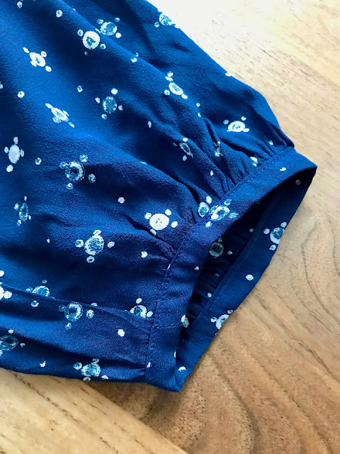 Diary of a Chain Stitcher: True Bias Roscoe Blouse in Rayon Print from The Fabric Store