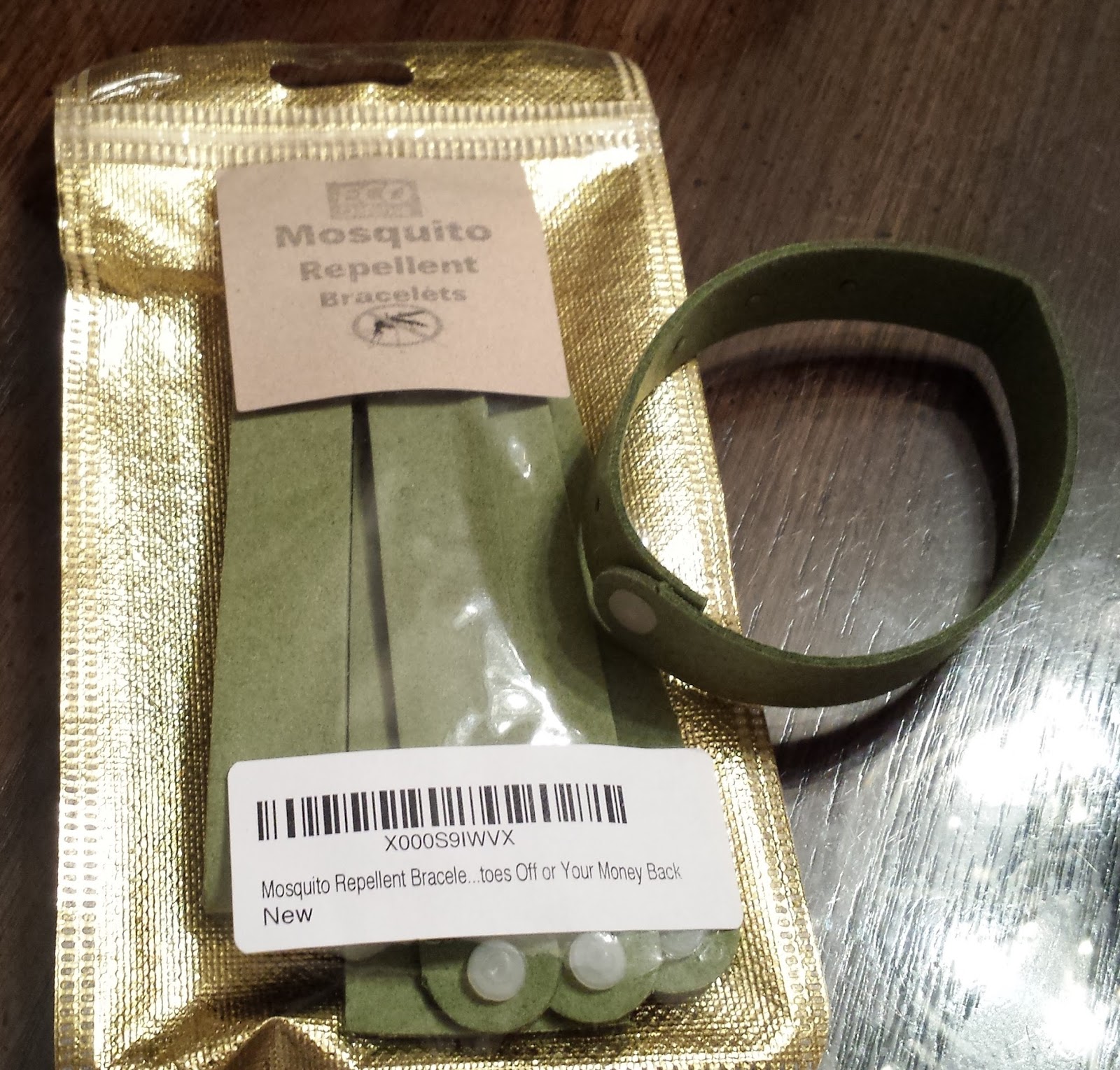 ALL NATURAL Mosquito Repellent Bracelets