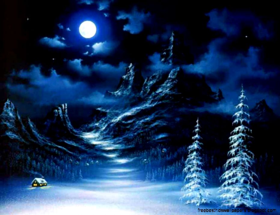 Cold Winter Scene Wallpaper 1024x768PX  Winter Scenes Wallpaper