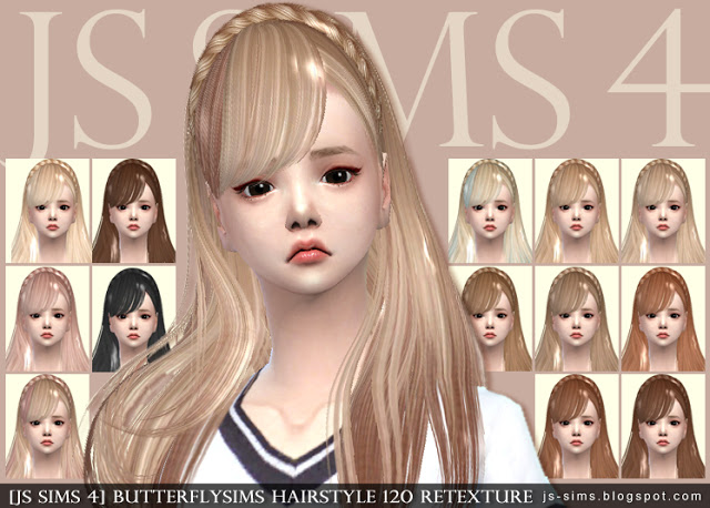 Sims 4 Hair Retexture