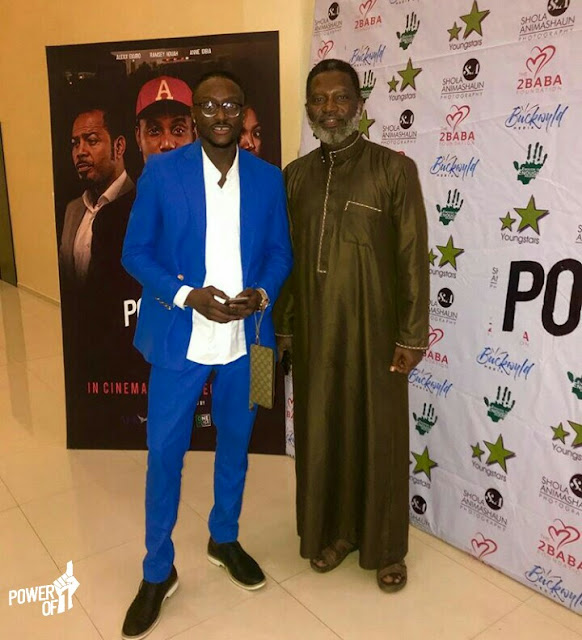 Dr Oby Ezekwesili, Fela Durotoye, 2Baba hang out to watch Power of 1